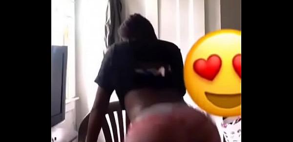  Young ebony instagram thot twerking